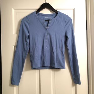 Abercrombie & Fitch Seamless Long Sleeve Top